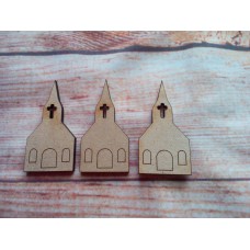 Church D3 Laser Cut PK 10